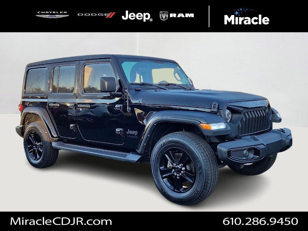 used 2022 Jeep Wrangler Unlimited car, priced at $39,898