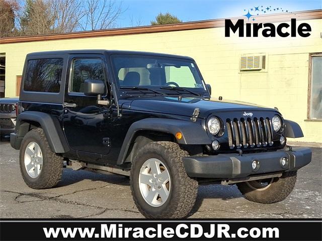 used 2017 Jeep Wrangler car, priced at $18,512