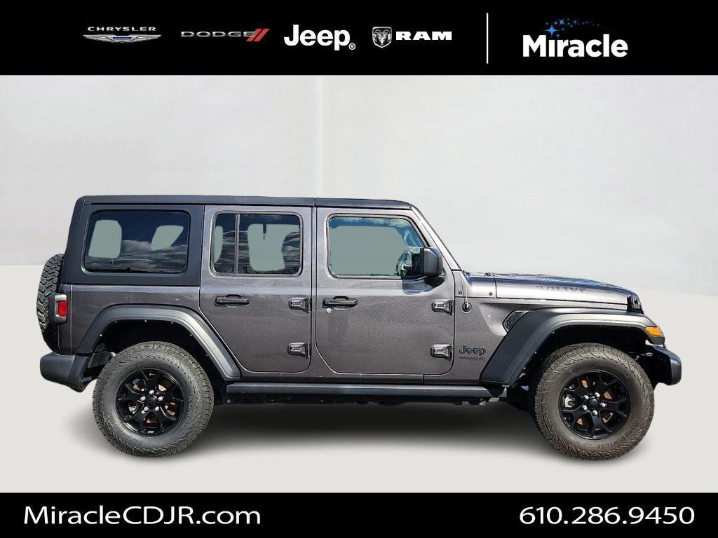 used 2021 Jeep Wrangler Unlimited car, priced at $31,250