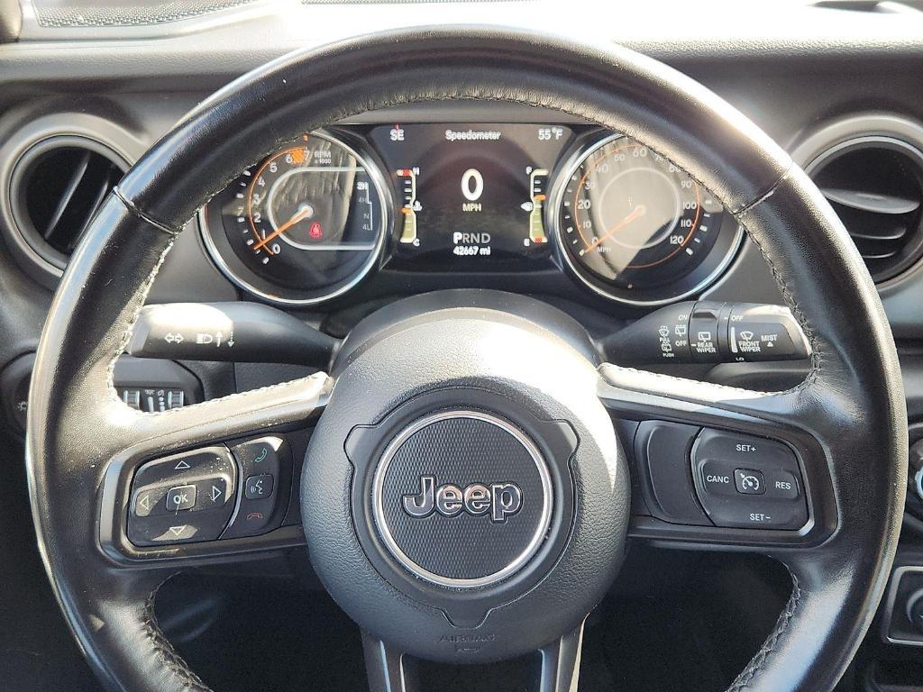 used 2021 Jeep Wrangler Unlimited car, priced at $31,250