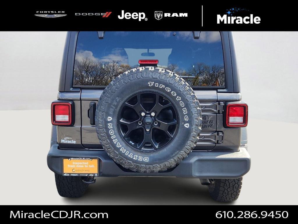 used 2021 Jeep Wrangler Unlimited car, priced at $31,250
