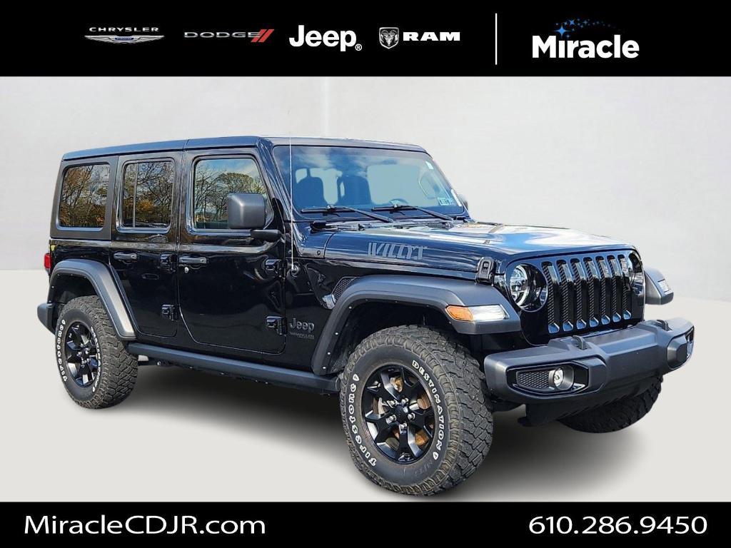 used 2022 Jeep Wrangler Unlimited car, priced at $34,995