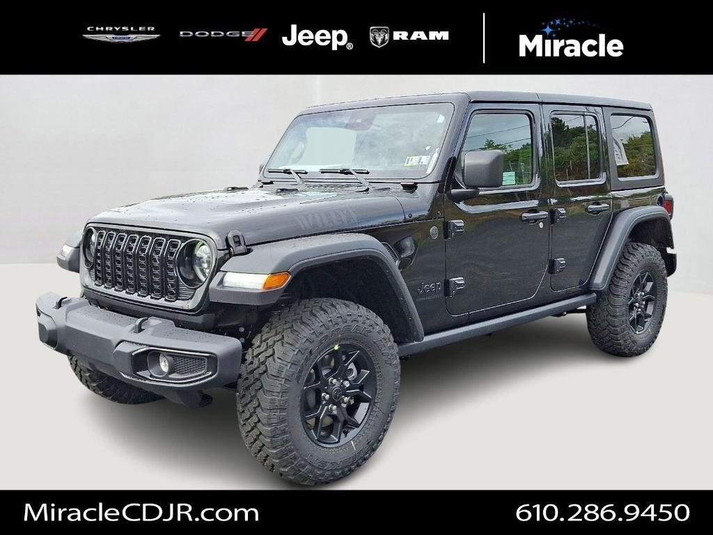 new 2025 Jeep Wrangler car, priced at $48,495