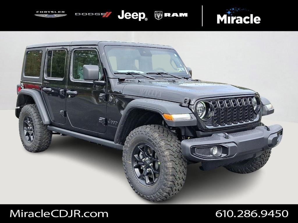 new 2025 Jeep Wrangler car, priced at $48,495
