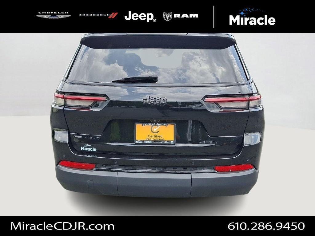 used 2021 Jeep Grand Cherokee L car, priced at $27,898