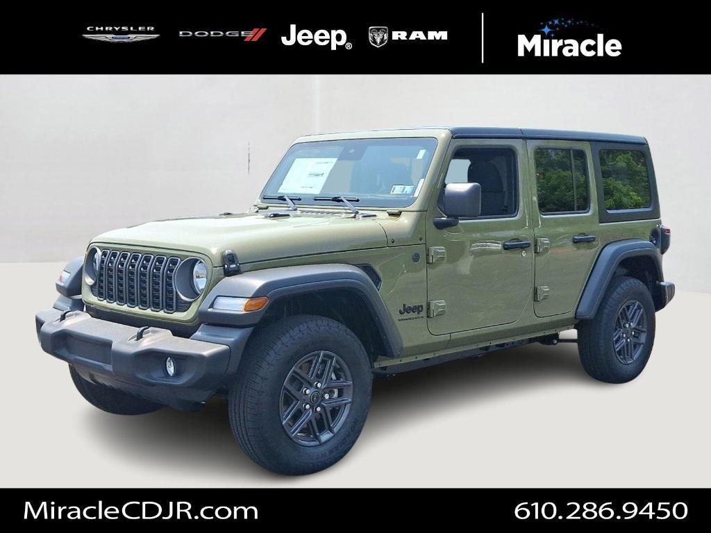 new 2025 Jeep Wrangler car, priced at $46,621