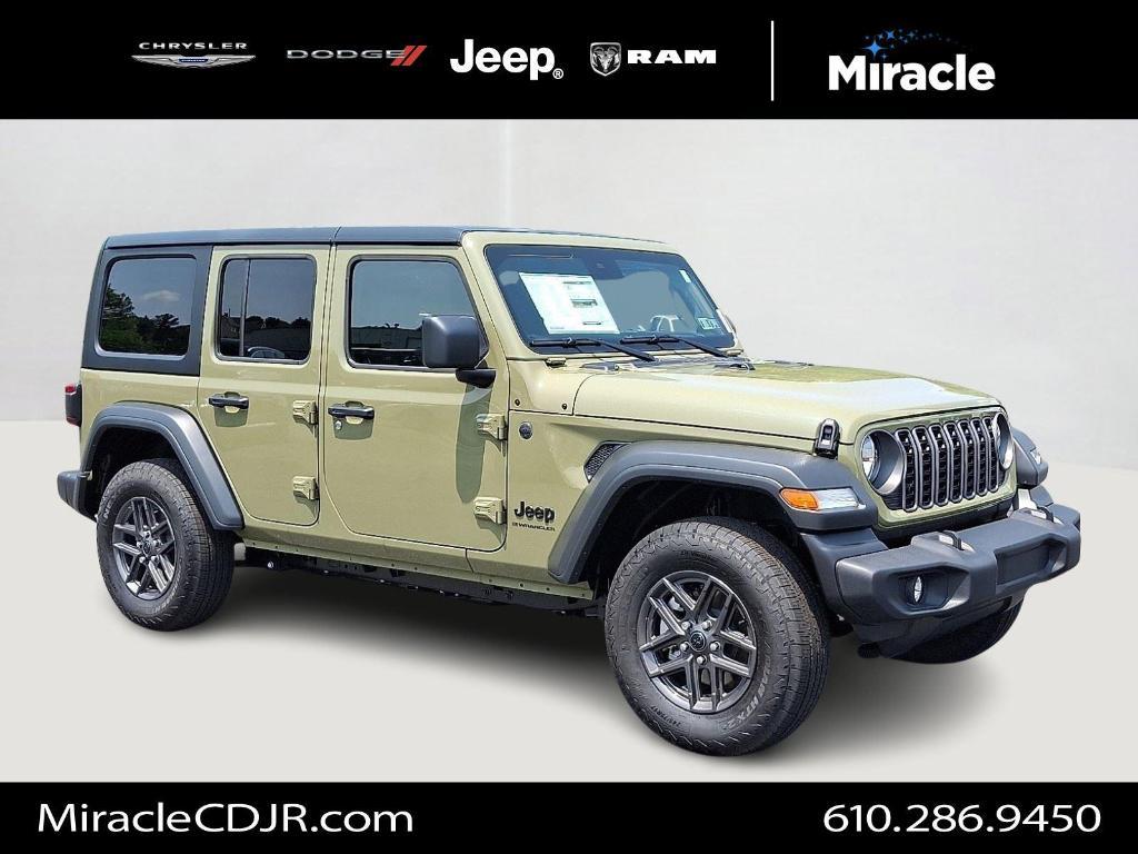 new 2025 Jeep Wrangler car, priced at $46,621
