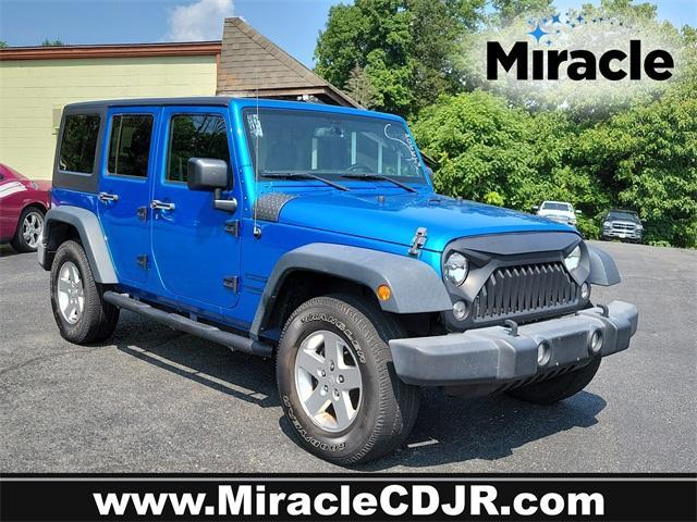 used 2016 Jeep Wrangler Unlimited car, priced at $22,000