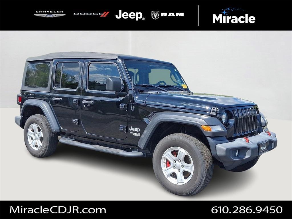 used 2019 Jeep Wrangler Unlimited car, priced at $27,895