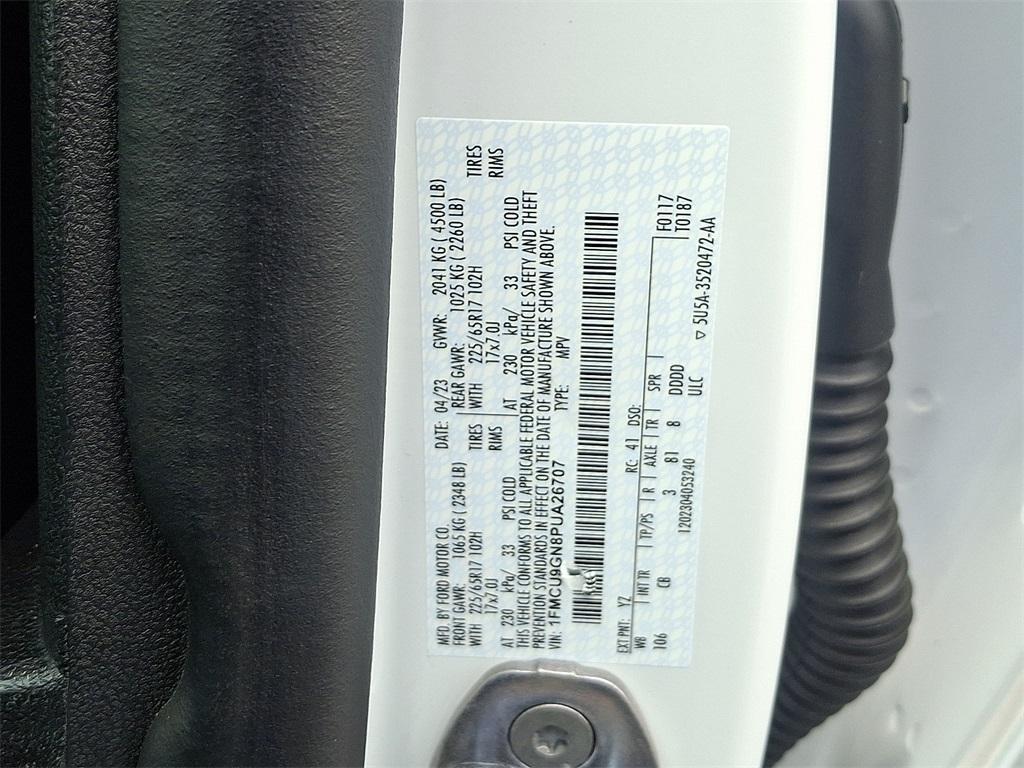 used 2023 Ford Escape car, priced at $24,580