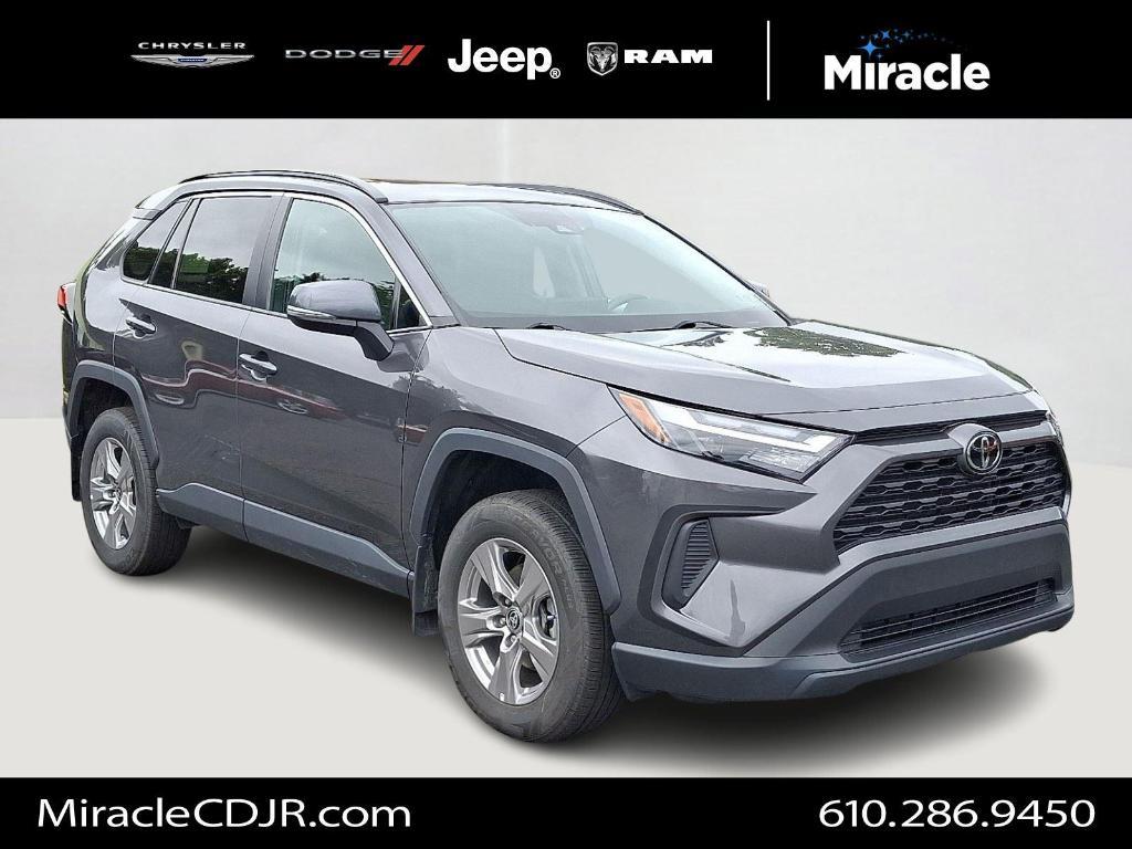 used 2022 Toyota RAV4 car, priced at $28,477