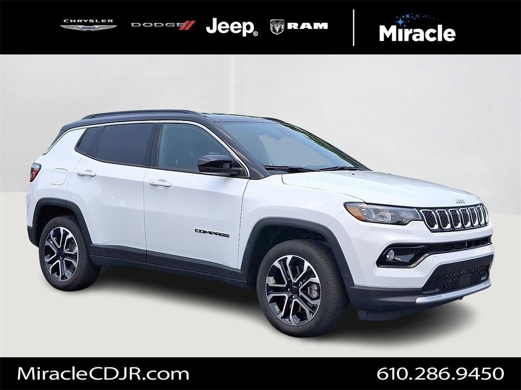 used 2023 Jeep Compass car, priced at $26,278