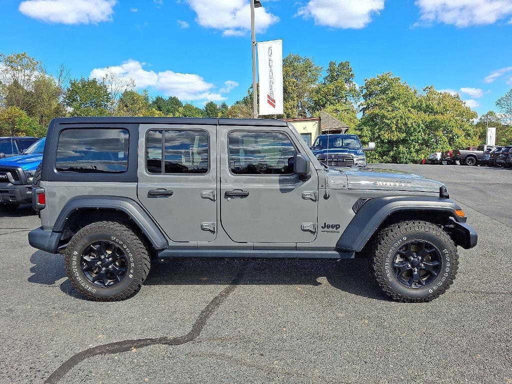 used 2021 Jeep Wrangler Unlimited car, priced at $28,515