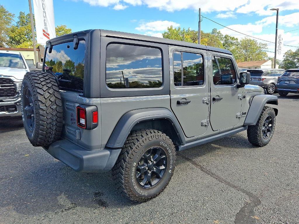 used 2021 Jeep Wrangler Unlimited car, priced at $28,515