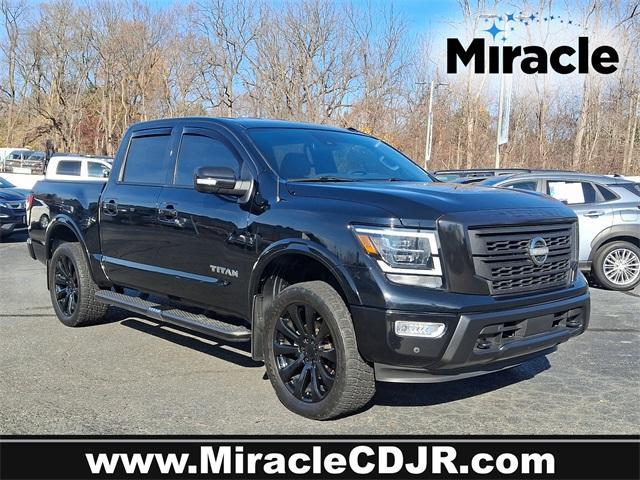 used 2021 Nissan Titan car, priced at $39,875