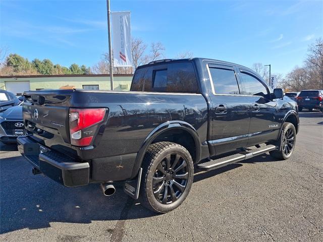 used 2021 Nissan Titan car, priced at $39,875