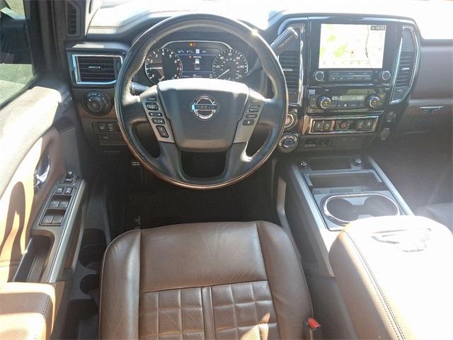 used 2021 Nissan Titan car, priced at $39,875