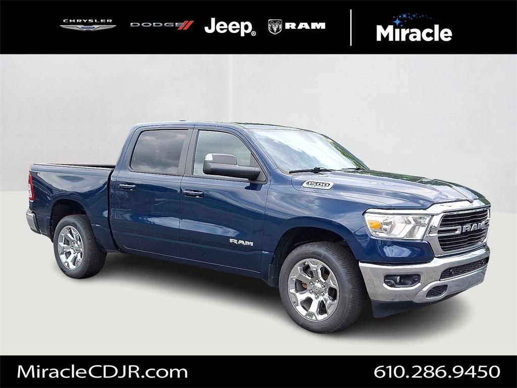 used 2021 Ram 1500 car, priced at $37,056
