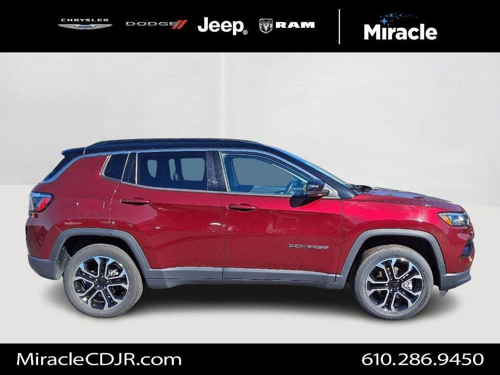 used 2022 Jeep Compass car, priced at $23,495