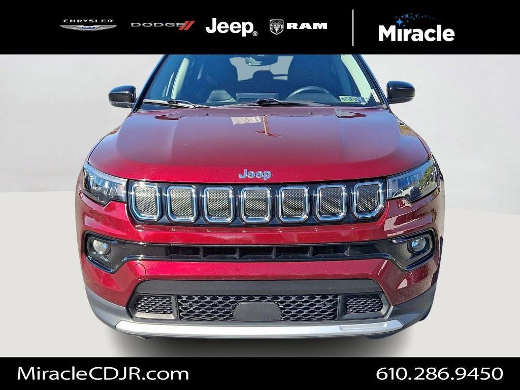 used 2022 Jeep Compass car, priced at $23,495