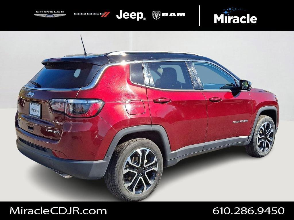 used 2022 Jeep Compass car, priced at $23,495