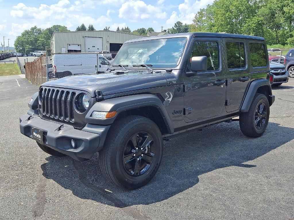 used 2022 Jeep Wrangler Unlimited car, priced at $31,544