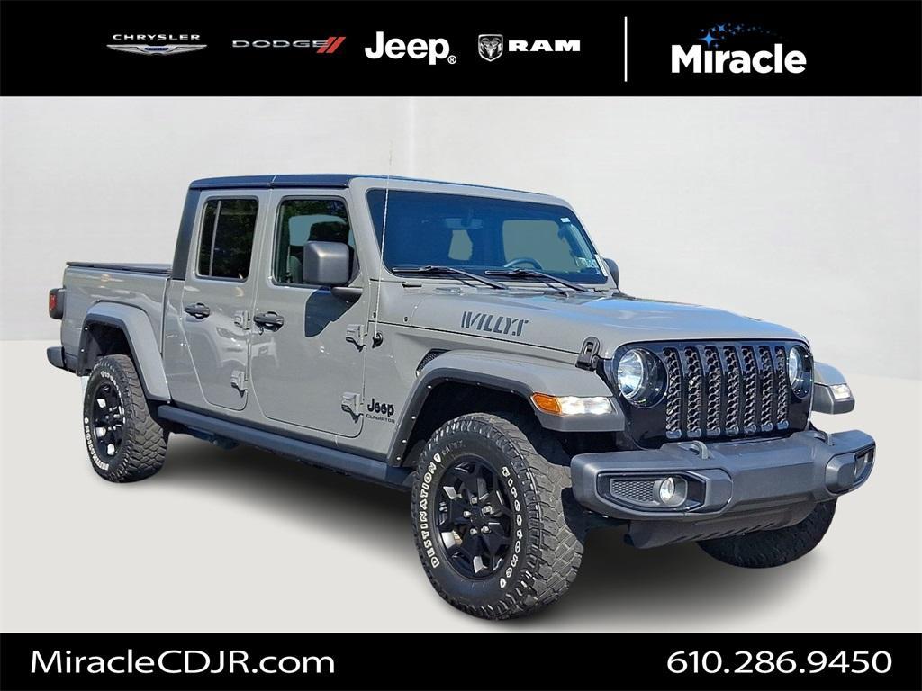 used 2021 Jeep Gladiator car, priced at $31,423