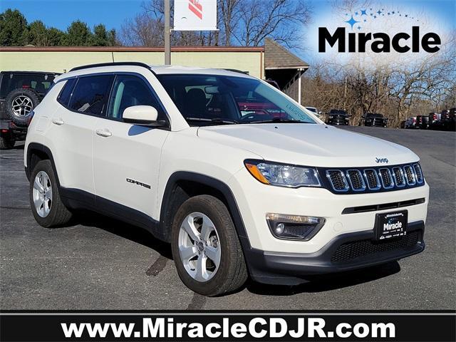 used 2021 Jeep Compass car, priced at $23,451