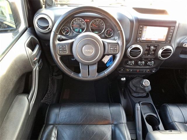 used 2012 Jeep Wrangler Unlimited car, priced at $17,110