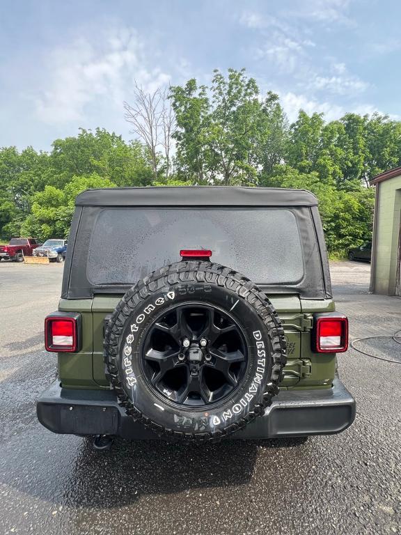 used 2022 Jeep Wrangler Unlimited car, priced at $33,922