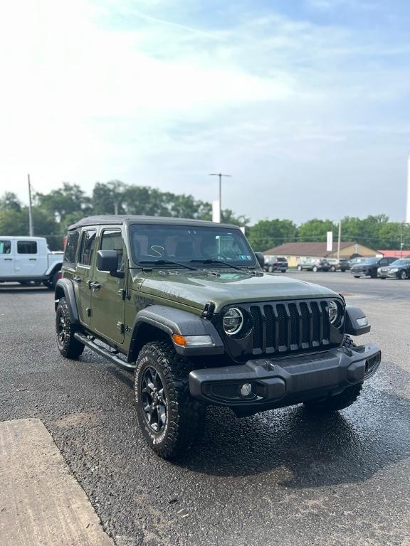used 2022 Jeep Wrangler Unlimited car, priced at $33,922