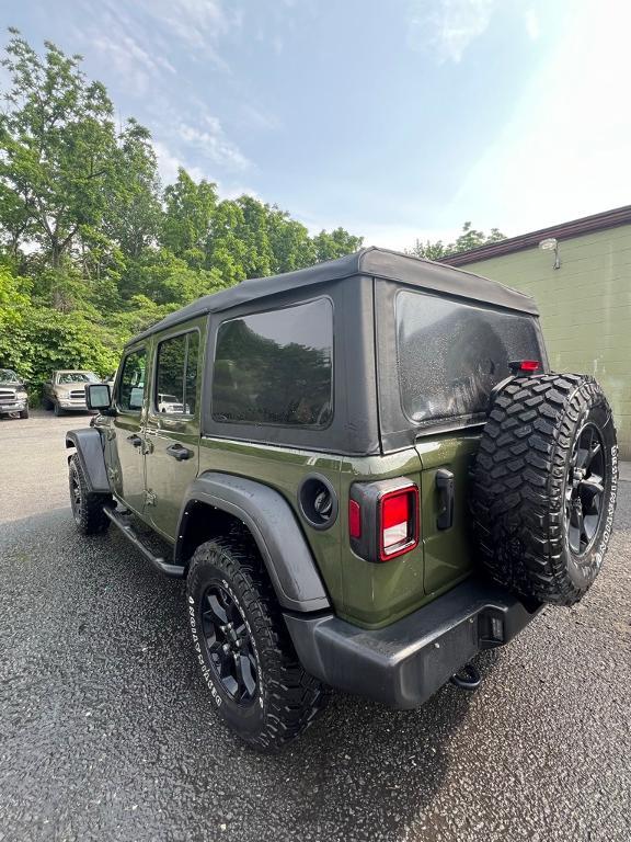 used 2022 Jeep Wrangler Unlimited car, priced at $33,922