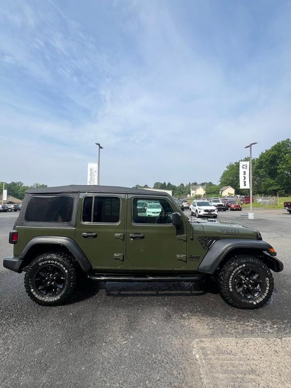 used 2022 Jeep Wrangler Unlimited car, priced at $33,922