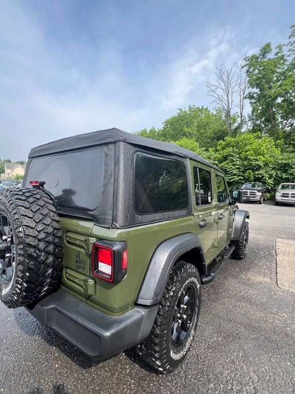 used 2022 Jeep Wrangler Unlimited car, priced at $33,922