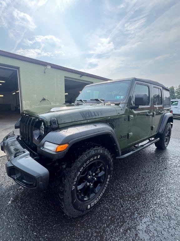 used 2022 Jeep Wrangler Unlimited car, priced at $33,922