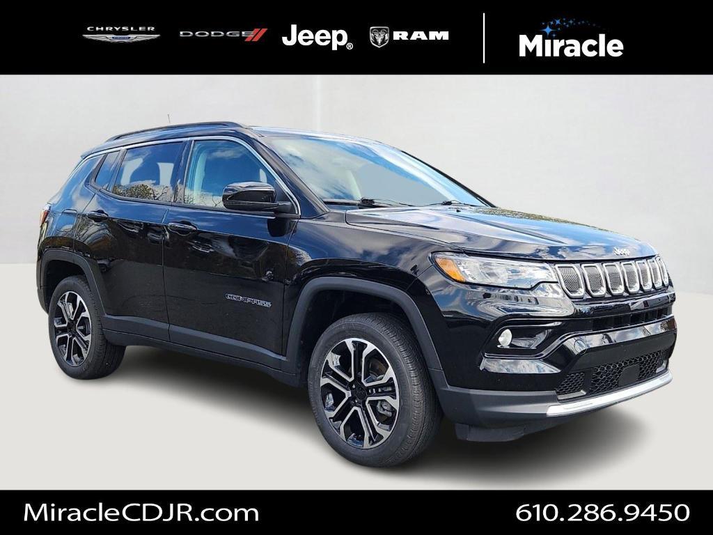 used 2022 Jeep Compass car, priced at $22,070