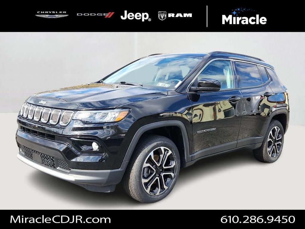 used 2022 Jeep Compass car, priced at $22,070