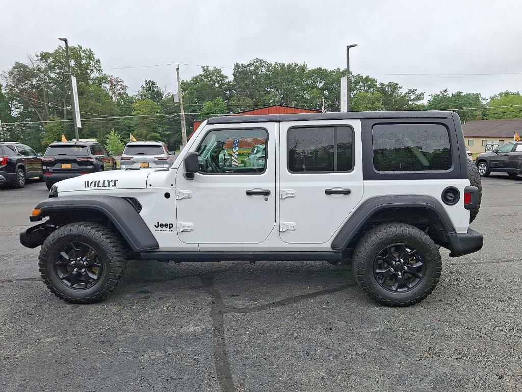 used 2021 Jeep Wrangler Unlimited car, priced at $29,291