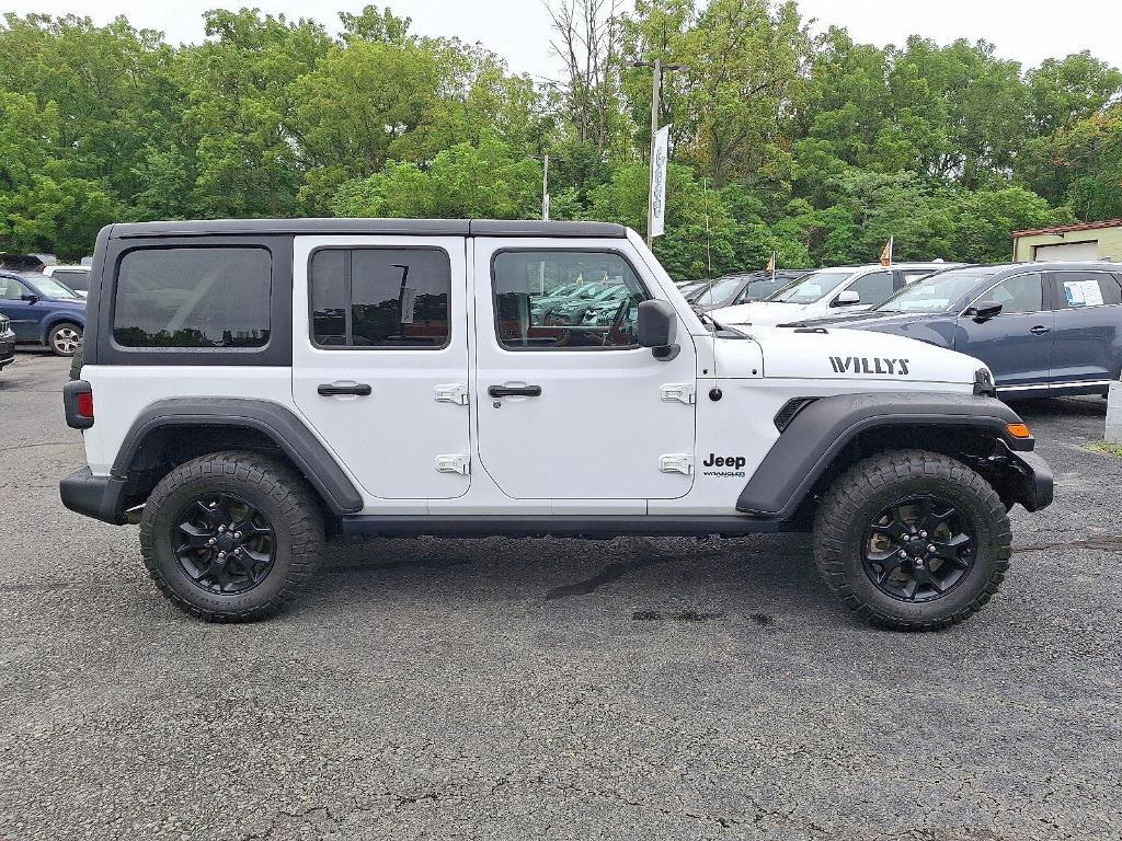 used 2021 Jeep Wrangler Unlimited car, priced at $29,291