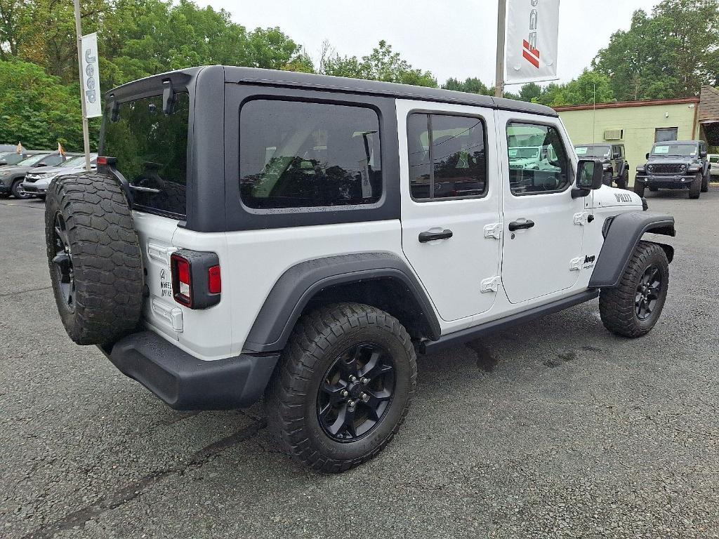 used 2021 Jeep Wrangler Unlimited car, priced at $29,291