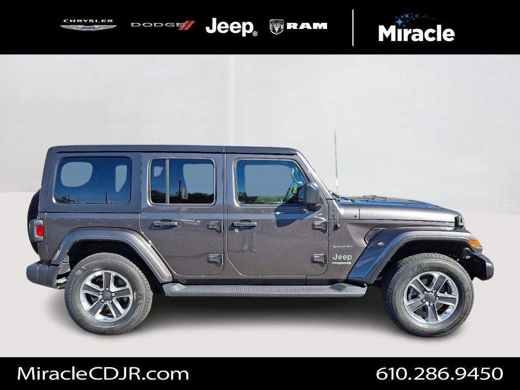used 2021 Jeep Wrangler Unlimited car, priced at $31,459
