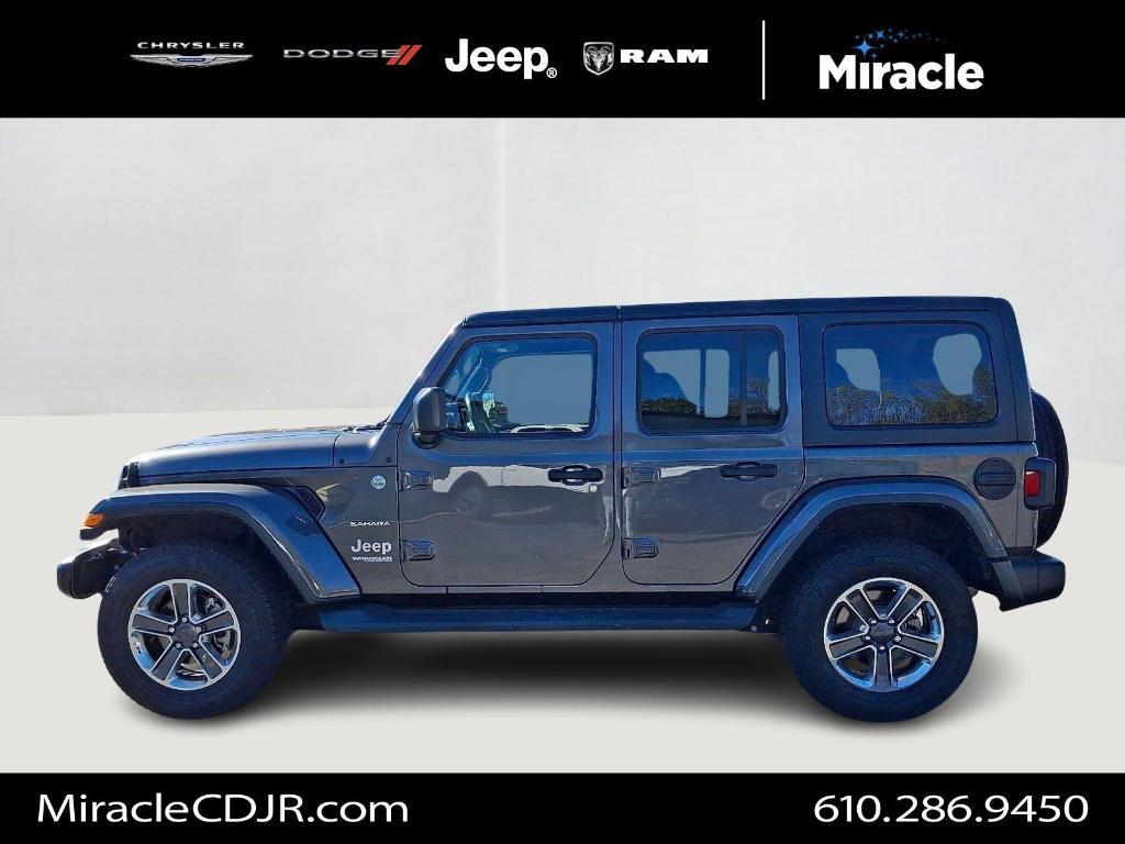 used 2021 Jeep Wrangler Unlimited car, priced at $31,459