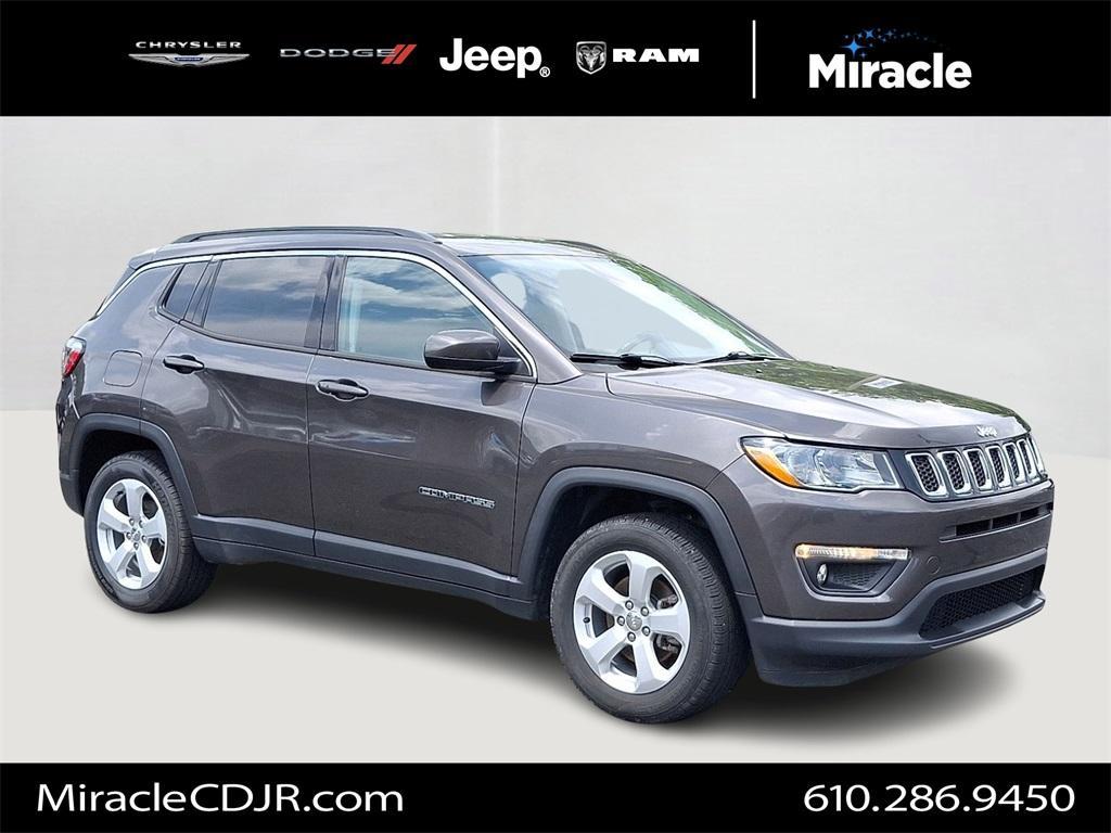 used 2021 Jeep Compass car, priced at $17,397