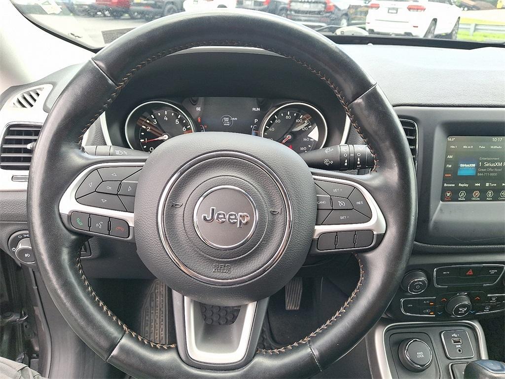 used 2021 Jeep Compass car, priced at $17,397