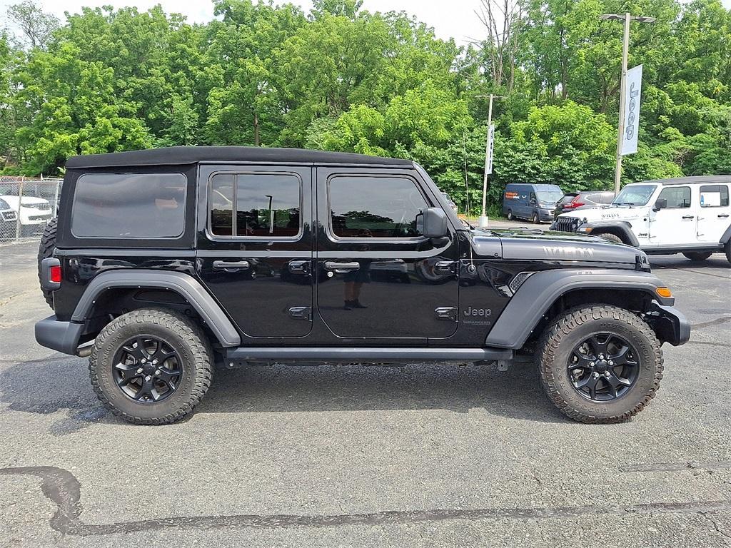 used 2022 Jeep Wrangler Unlimited car, priced at $32,995