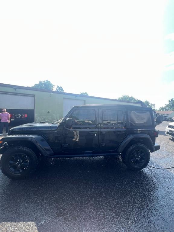 used 2022 Jeep Wrangler Unlimited car, priced at $32,995