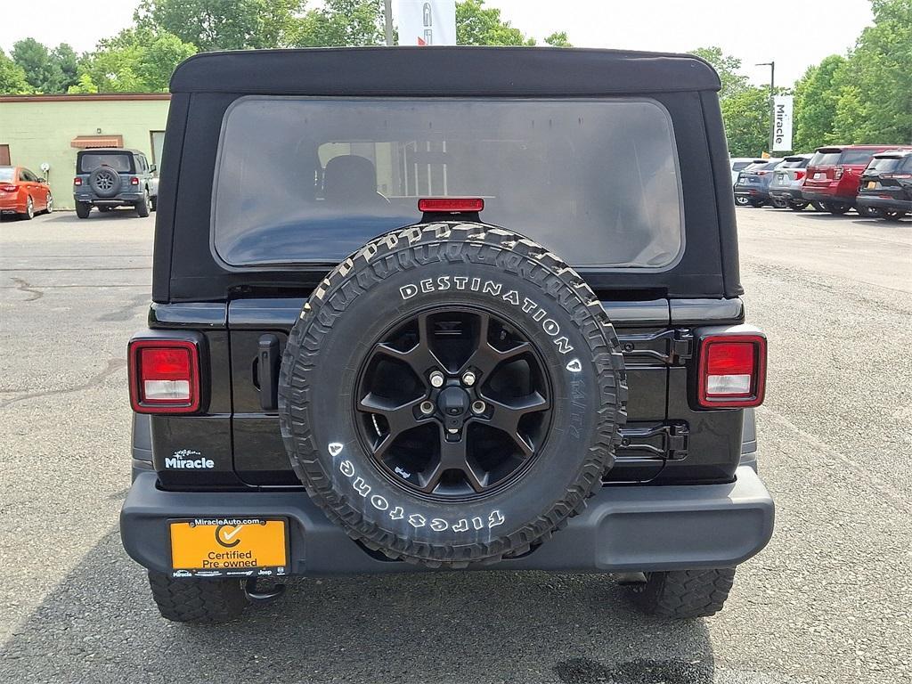 used 2022 Jeep Wrangler Unlimited car, priced at $32,995