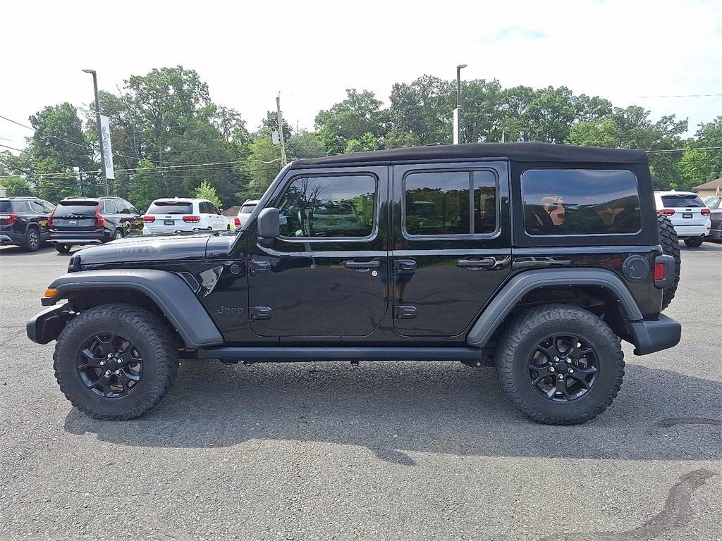 used 2022 Jeep Wrangler Unlimited car, priced at $32,995