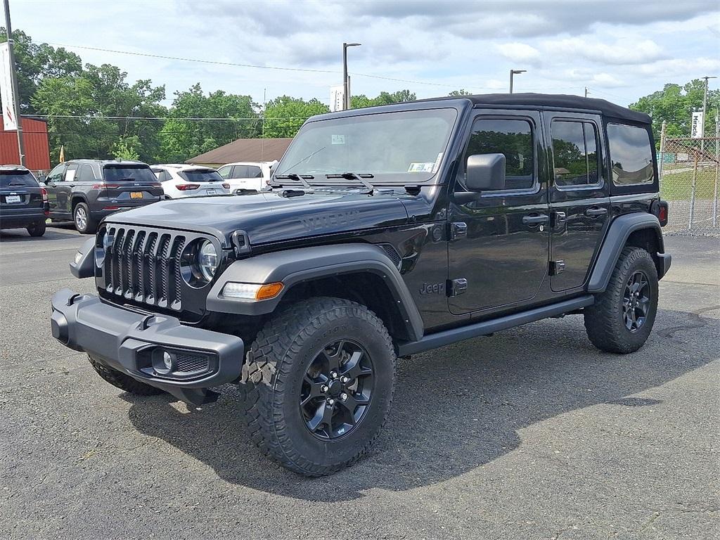 used 2022 Jeep Wrangler Unlimited car, priced at $32,995