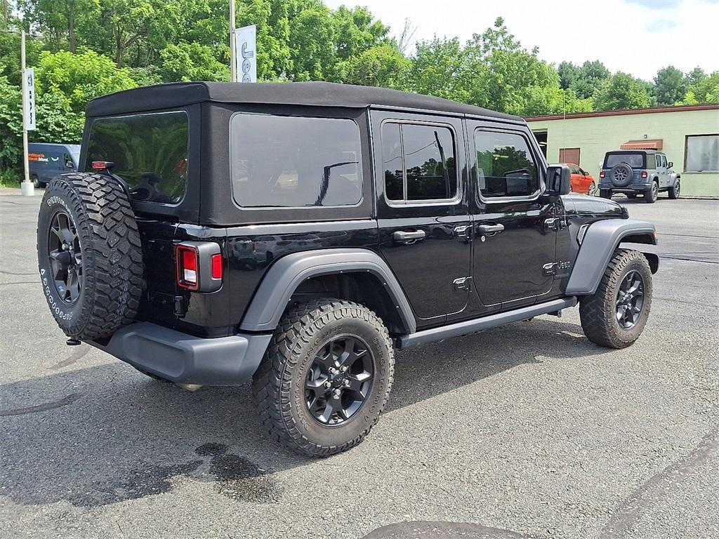 used 2022 Jeep Wrangler Unlimited car, priced at $32,995